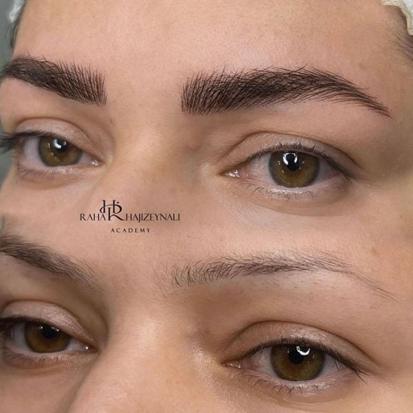 خدمات میکروبلیدینگ ابرو - رها حاجی زینلی